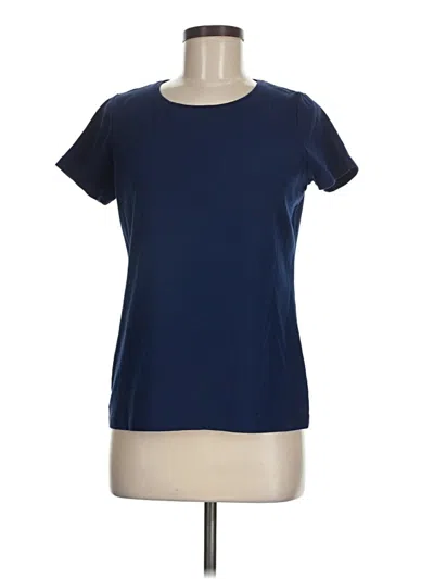 Pre-owned St. John's Bay Active T-shirt In Blue