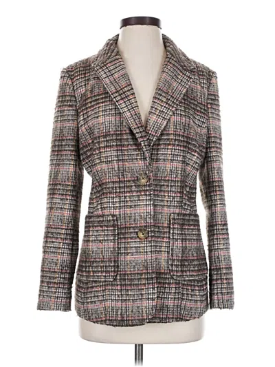 Pre-owned St. John's Bay Blazer Jacket In Gray