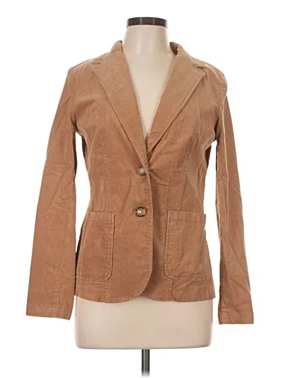 Pre-owned St. John's Bay Blazer Jacket In Tan