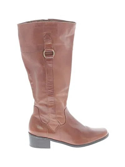 Pre-owned St. John's Bay Boots In Brown