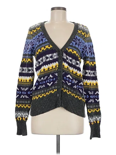 Pre-owned St. John's Bay Cardigan Sweater In Blue