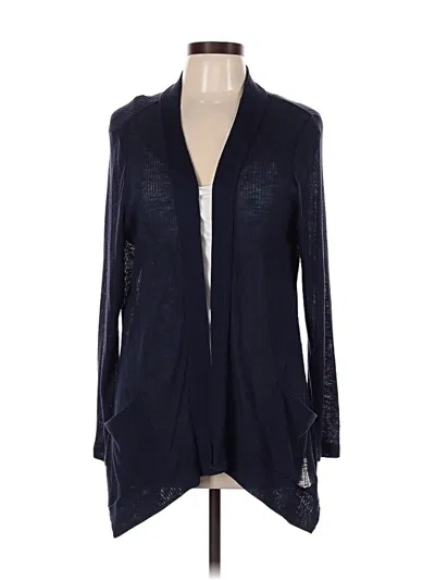 Pre-owned St. John's Bay Cardigan Sweater In Blue