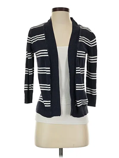 Pre-owned St. John's Bay Cardigan Sweater In Blue