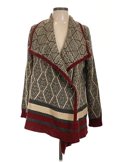 Pre-owned St. John's Bay Cardigan Sweater In Brown