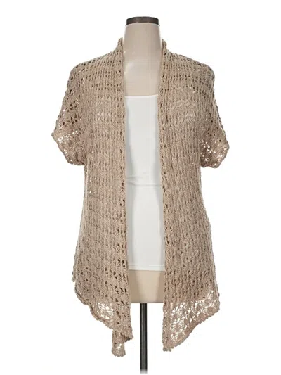 Pre-owned St. John's Bay Cardigan Sweater In Brown