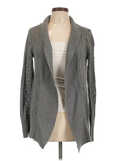 Pre-owned St. John's Bay Cardigan Sweater In Gray