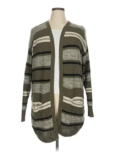 Pre-owned St. John's Bay Cardigan Sweater In Gray