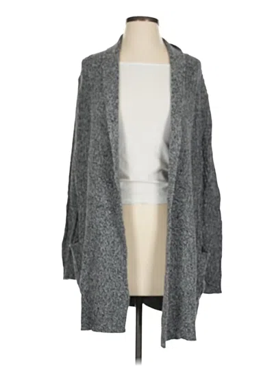 Pre-owned St. John's Bay Cardigan Sweater In Gray