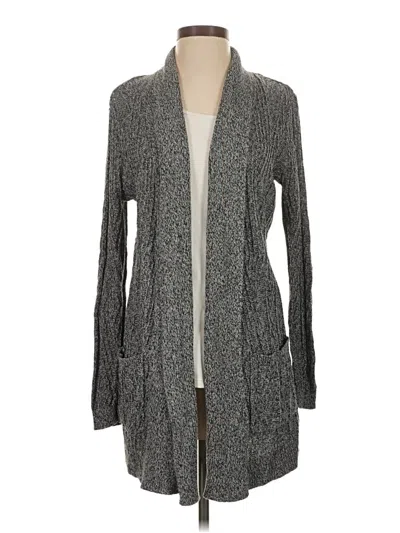 Pre-owned St. John's Bay Cardigan Sweater In Gray