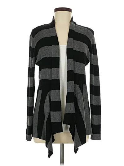 Pre-owned St. John's Bay Cardigan Sweater In Gray