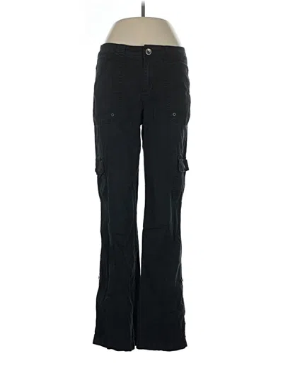 Pre-owned St. John's Bay Cargo Pants In Black