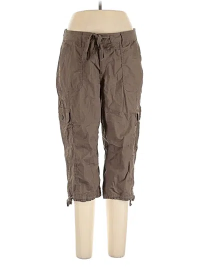 Pre-owned St. John's Bay Cargo Pants In Brown