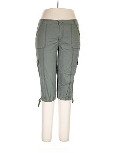 Pre-owned St. John's Bay Cargo Pants In Green