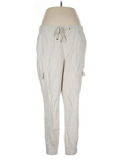 Pre-owned St. John's Bay Cargo Pants In Ivory