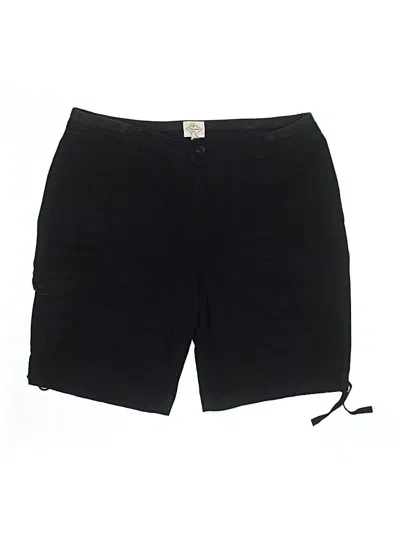 Pre-owned St. John's Bay Cargo Shorts In Black