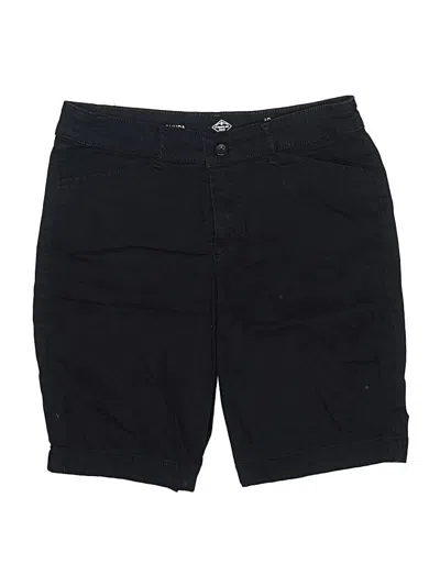 Pre-owned St. John's Bay Cargo Shorts In Black