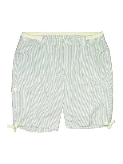 Pre-owned St. John's Bay Cargo Shorts In Blue