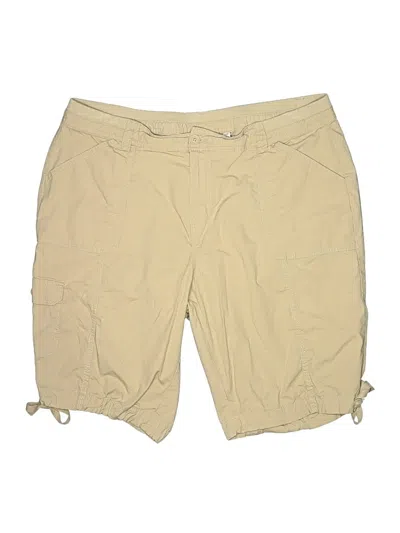 Pre-owned St. John's Bay Cargo Shorts In Brown
