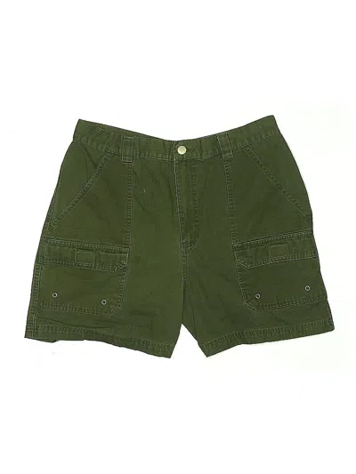 Pre-owned St. John's Bay Cargo Shorts In Green