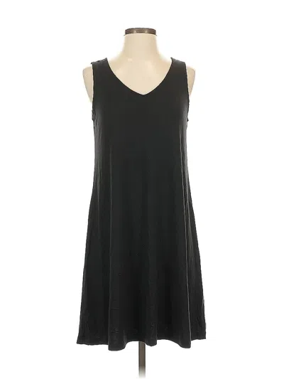 Pre-owned St. John's Bay Casual Dress In Black