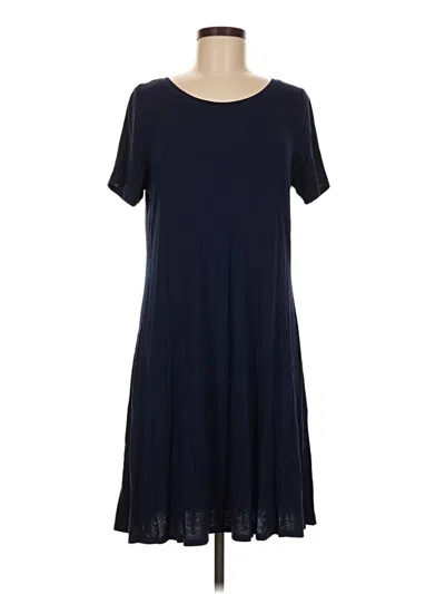 Pre-owned St. John's Bay Casual Dress In Blue