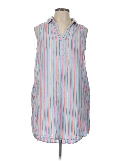 Pre-owned St. John's Bay Casual Dress In Blue