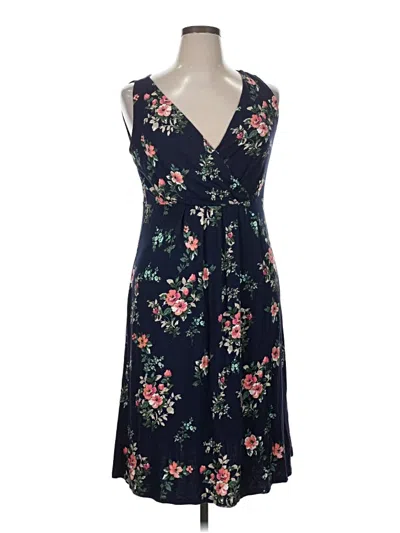 Pre-owned St. John's Bay Casual Dress In Blue