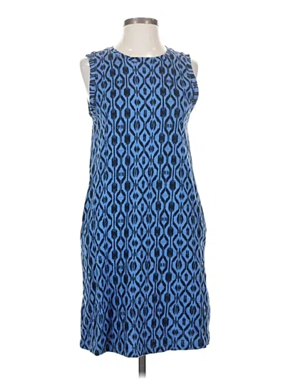 Pre-owned St. John's Bay Casual Dress In Blue