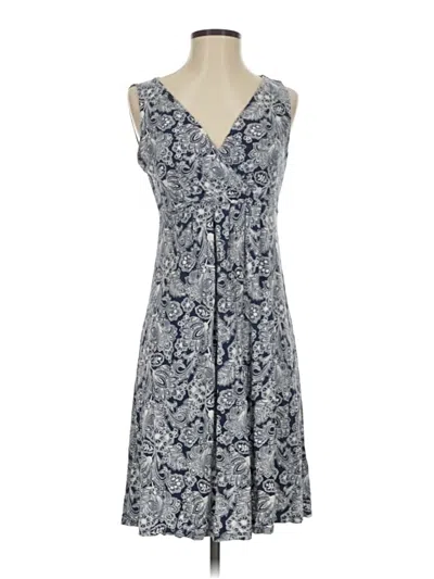 Pre-owned St. John's Bay Casual Dress In Blue