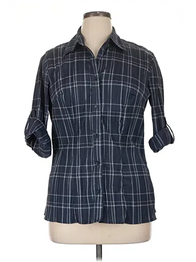 Pre-owned St. John's Bay Casual Dress In Gray