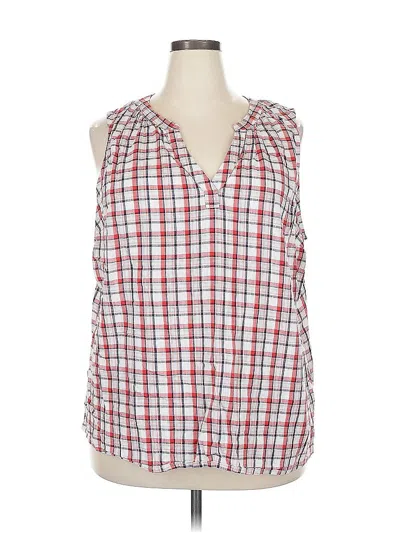 Pre-owned St. John's Bay Casual Dress In Red