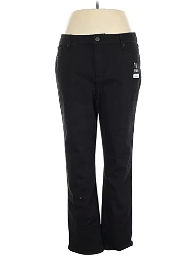 Pre-owned St. John's Bay Casual Pants In Black