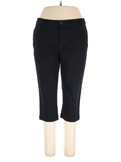 Pre-owned St. John's Bay Casual Pants In Black