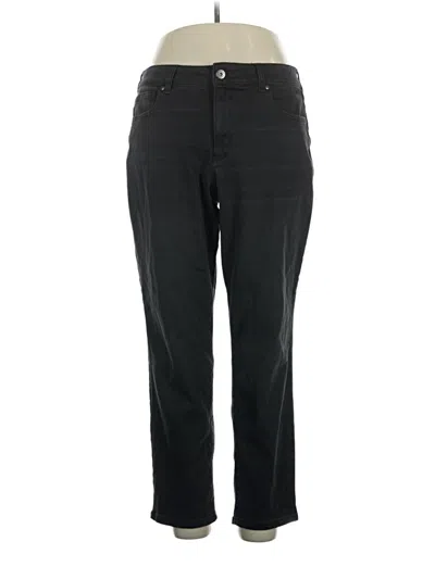 Pre-owned St. John's Bay Casual Pants In Black