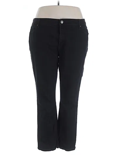Pre-owned St. John's Bay Casual Pants In Black