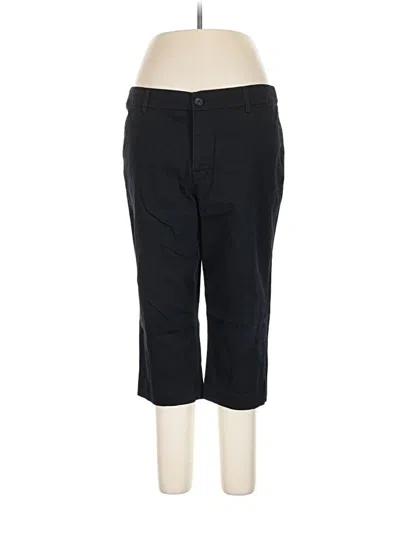 Pre-owned St. John's Bay Casual Pants In Black