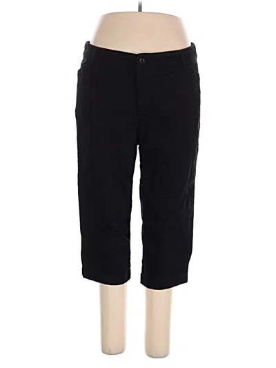 Pre-owned St. John's Bay Casual Pants In Black