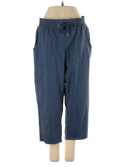 Pre-owned St. John's Bay Casual Pants In Blue
