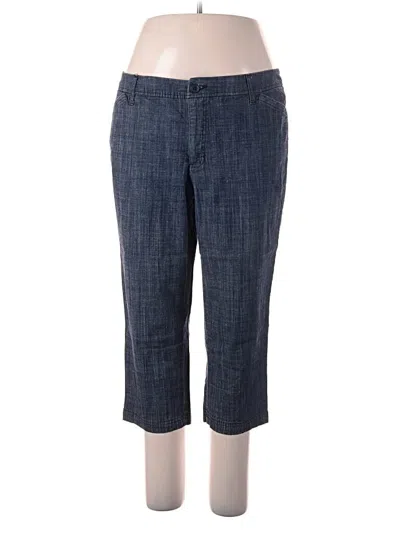 Pre-owned St. John's Bay Casual Pants In Blue