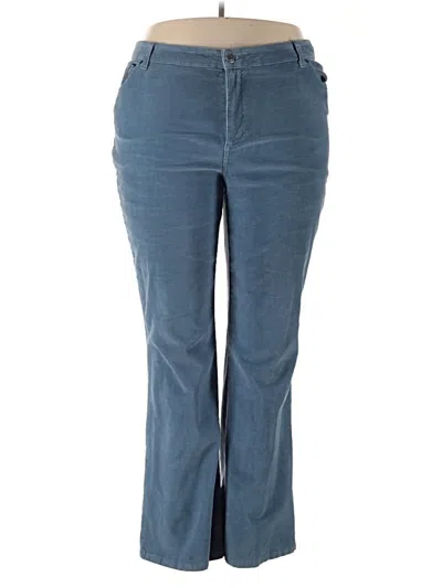 Pre-owned St. John's Bay Casual Pants In Blue