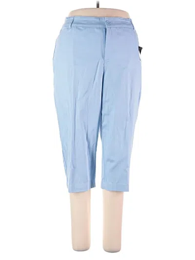 Pre-owned St. John's Bay Casual Pants In Blue