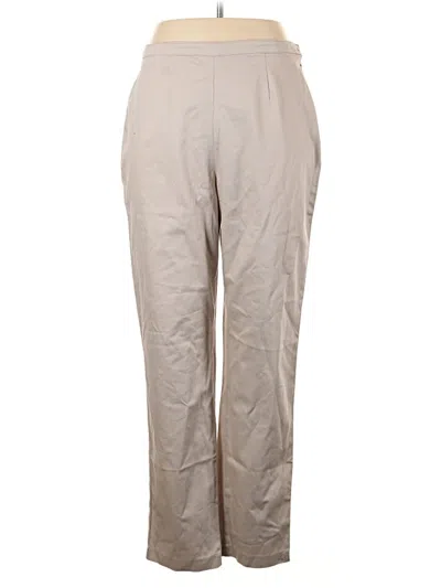 Pre-owned St. John's Bay Casual Pants In Brown