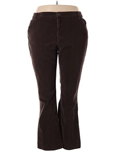 Pre-owned St. John's Bay Casual Pants In Brown