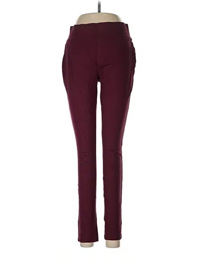 Pre-owned St. John's Bay Casual Pants In Burgundy