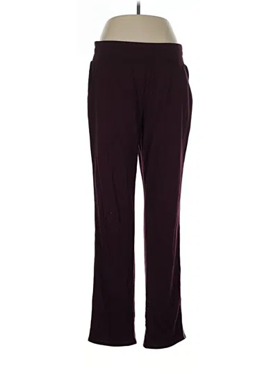 Pre-owned St. John's Bay Casual Pants In Burgundy