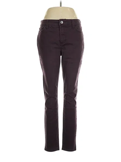 Pre-owned St. John's Bay Casual Pants In Burgundy