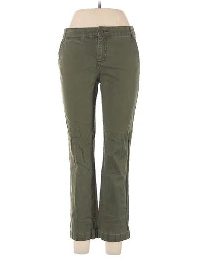 Pre-owned St. John's Bay Casual Pants In Green