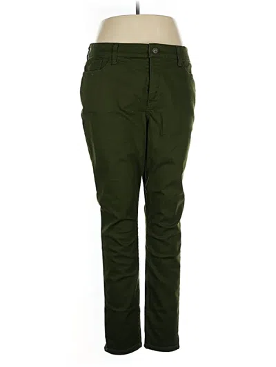 Pre-owned St. John's Bay Casual Pants In Green