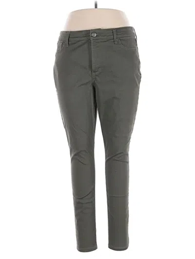 Pre-owned St. John's Bay Casual Pants In Green