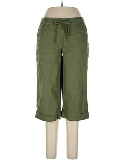 Pre-owned St. John's Bay Casual Pants In Green